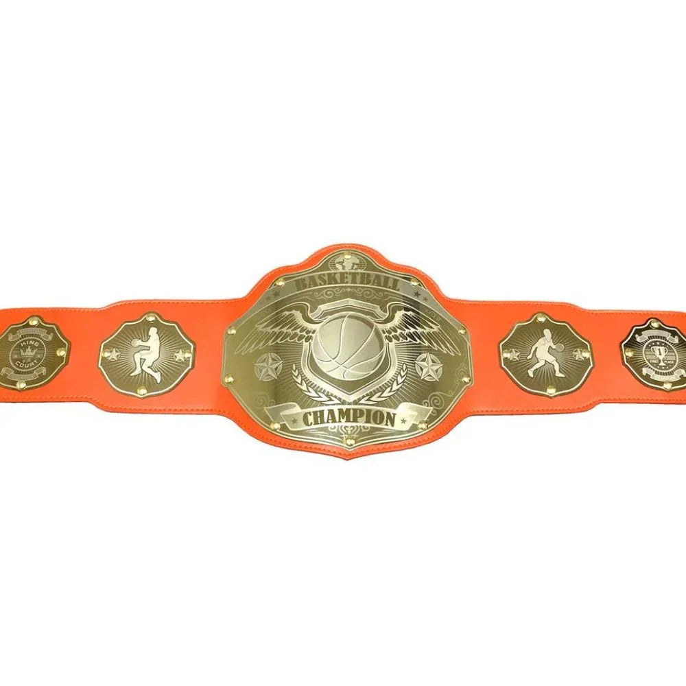 Custom Basketball Championship Belt – Ultimate Winner's Trophy