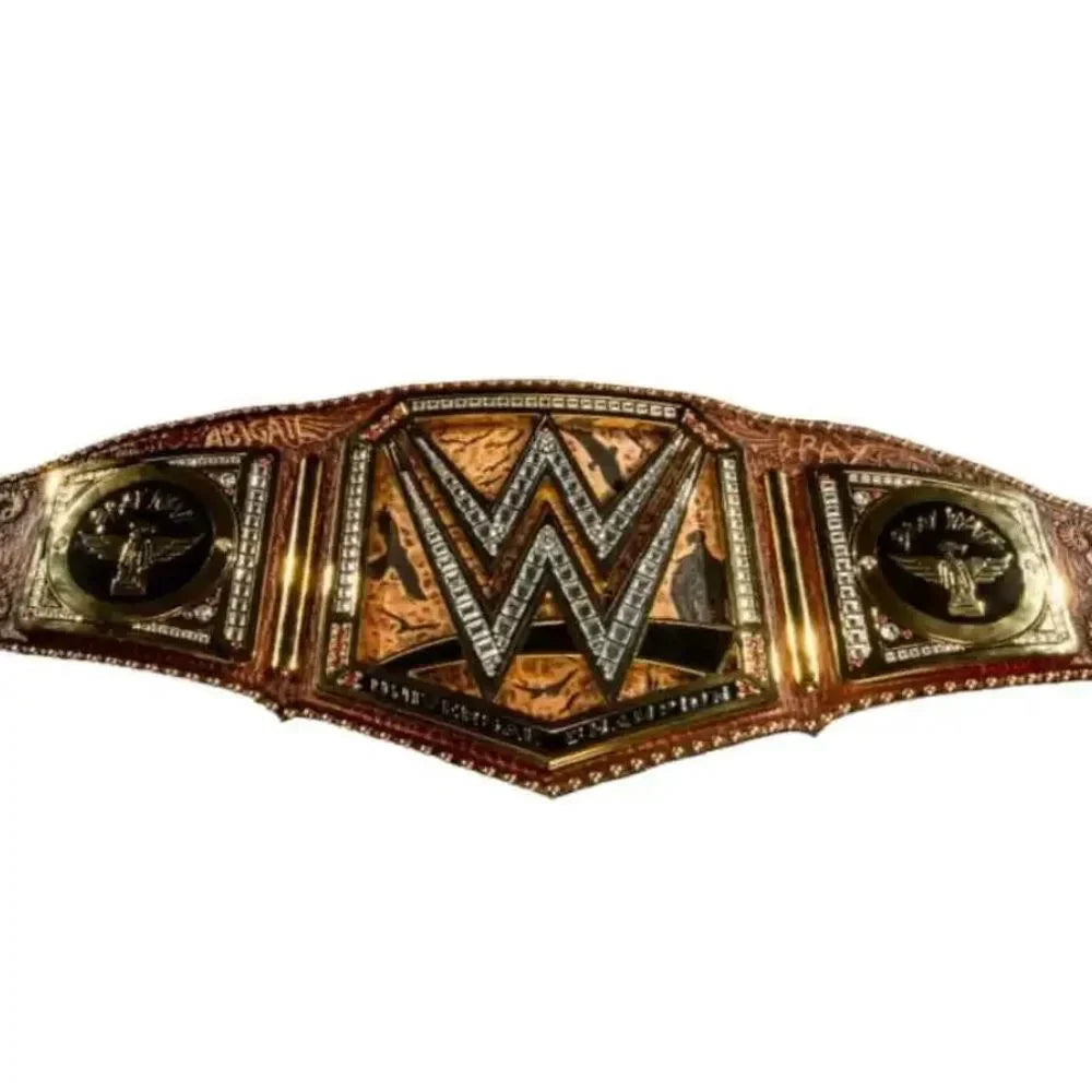 Bray Wyatt WWE Custom Championship Belt – Rose Gold Leather Strap