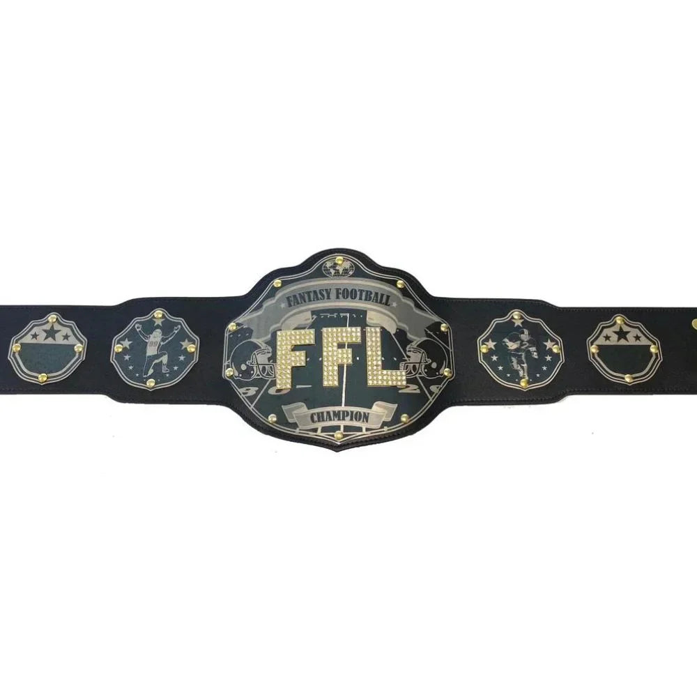Custom Championship Belt for Fantasy Football - Perfect for Your League Winner