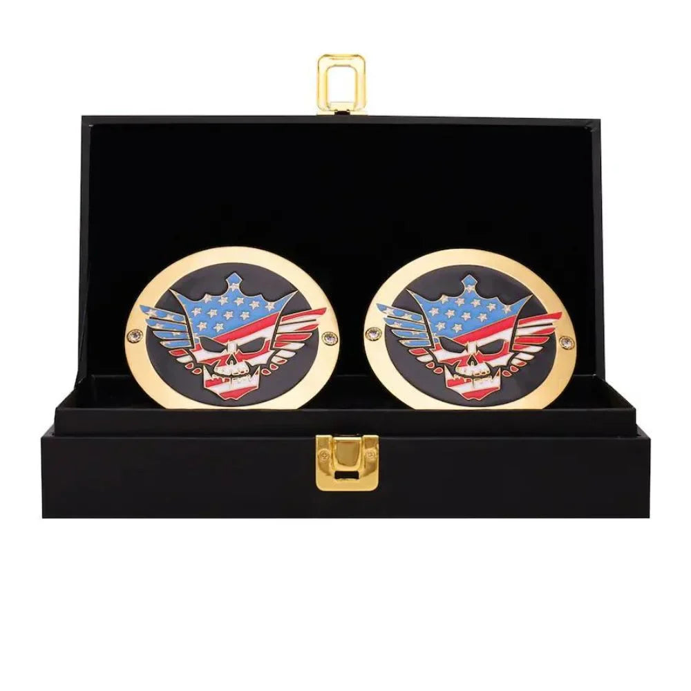Cody Rhodes American Nightmare Championship Side Plates Set - Exclusive Box