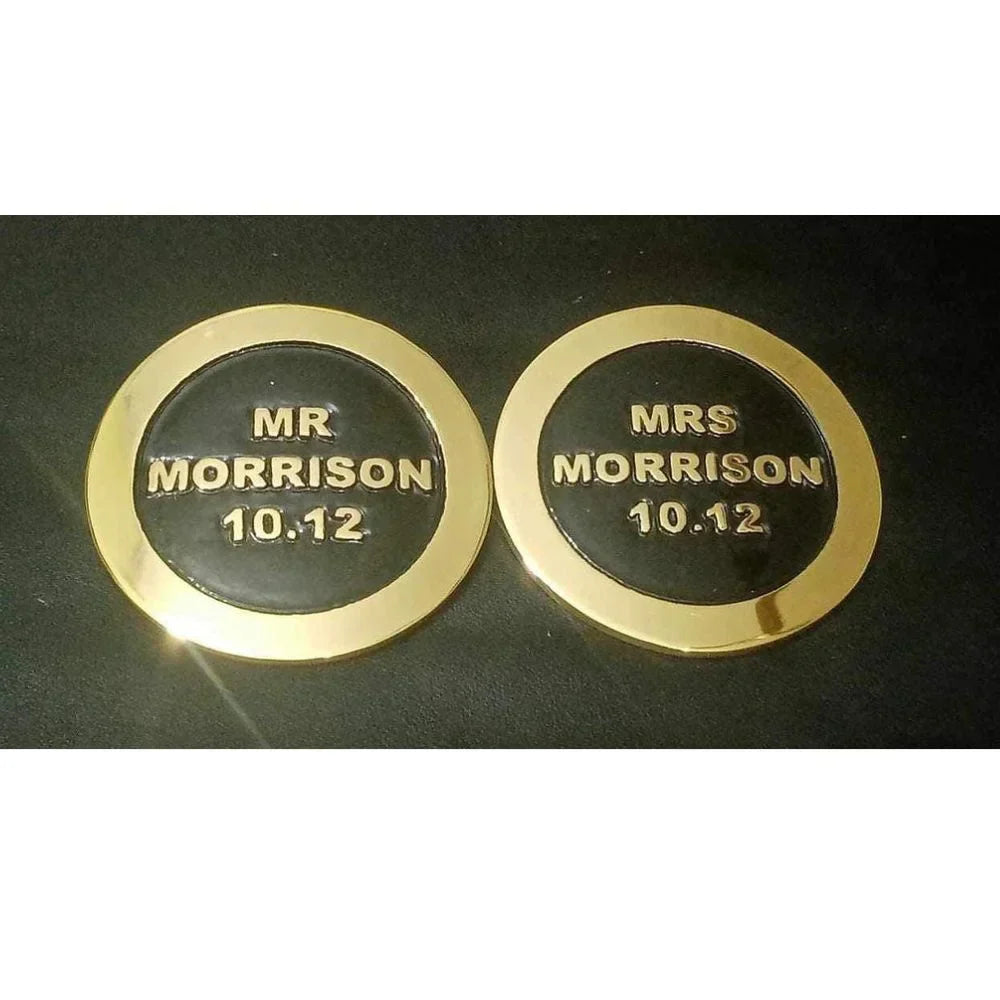 Custom WWE Championship Side Plates | Get Your Desired Name & Logo