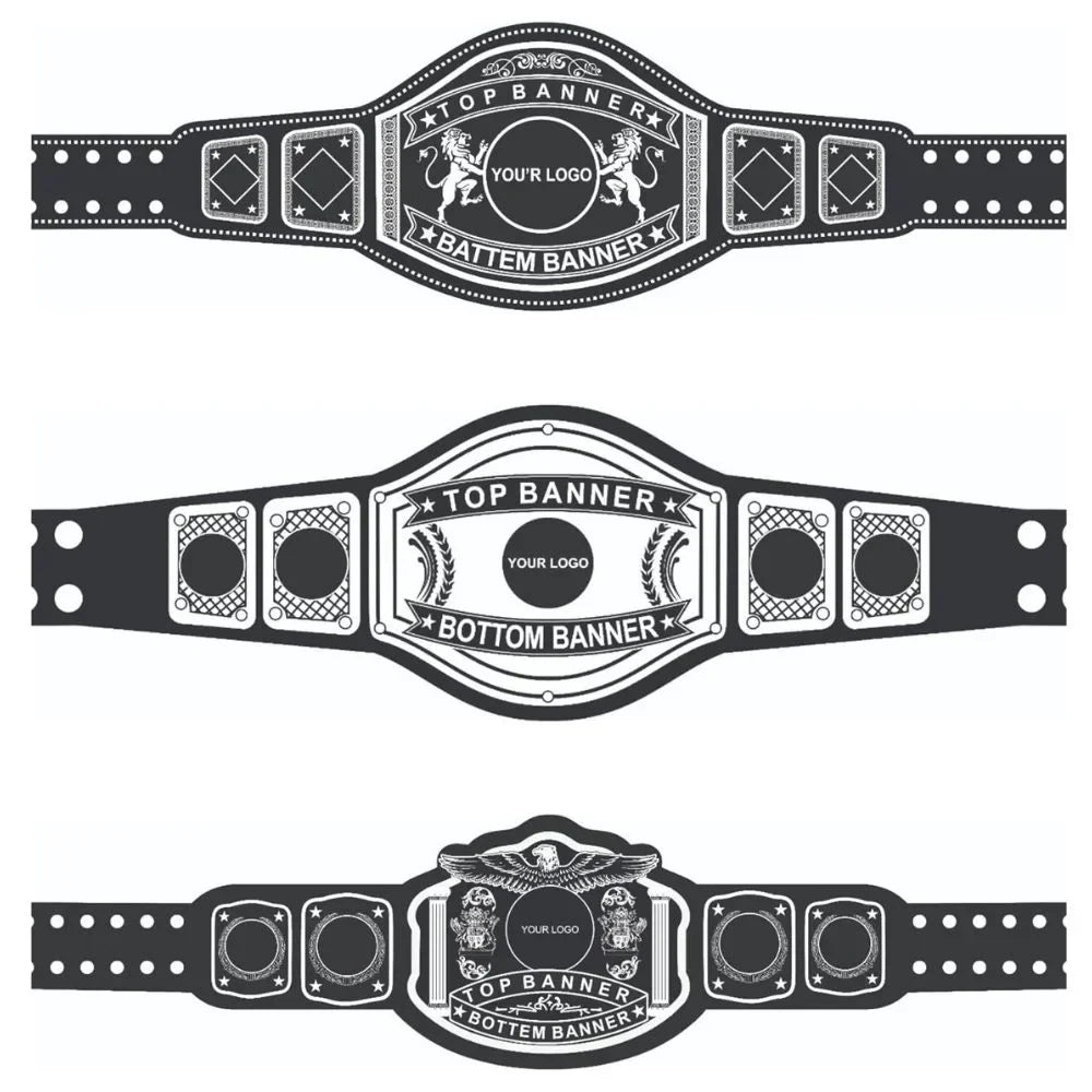 Custom Made Championship Belt Fully Personalized - Collectible Glory For All Sports