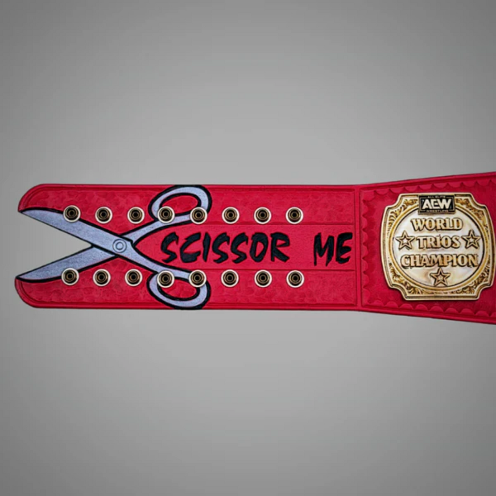 AEW Scissoring Trios Championship Belt – Daddy Ass Edition