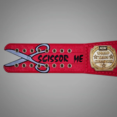 AEW Scissoring Trios Championship Belt – Daddy Ass Edition