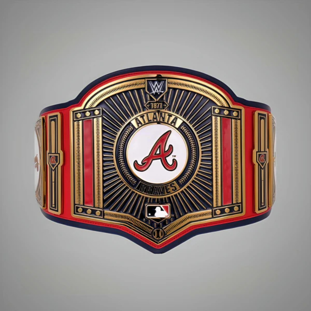 Atlanta Braves WWE MLB Legacy Belt - Championship Title
