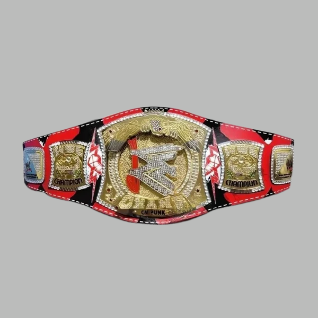 CM Punk Signature Series Belt - WWE Customized Edition