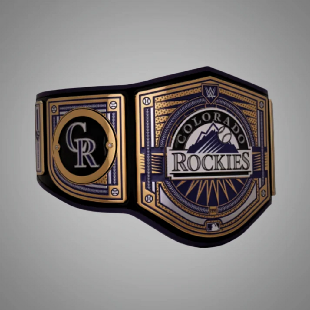 Colorado Rockies WWE MLB Legacy Belt - Championship Title