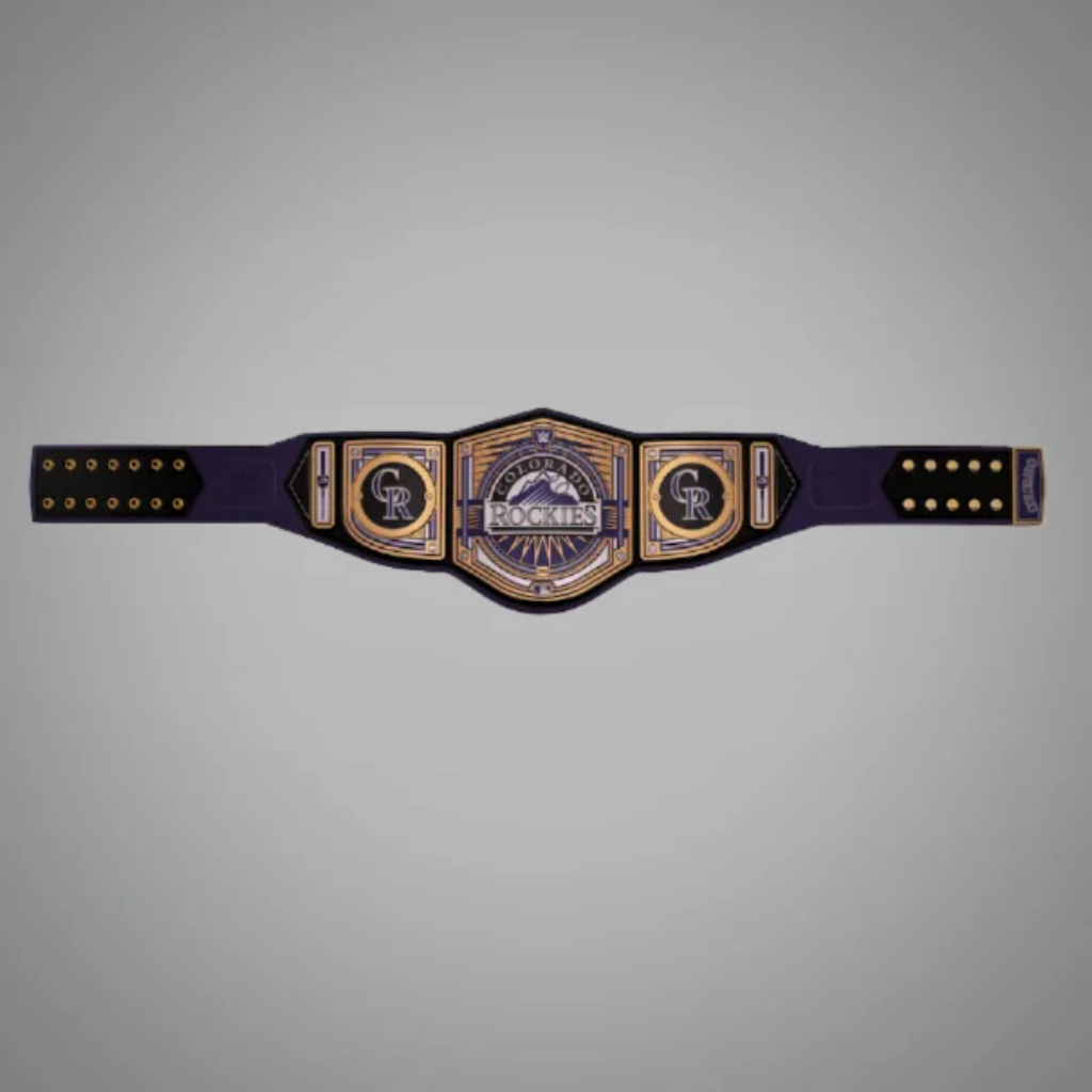 Colorado Rockies WWE MLB Legacy Belt - Championship Title