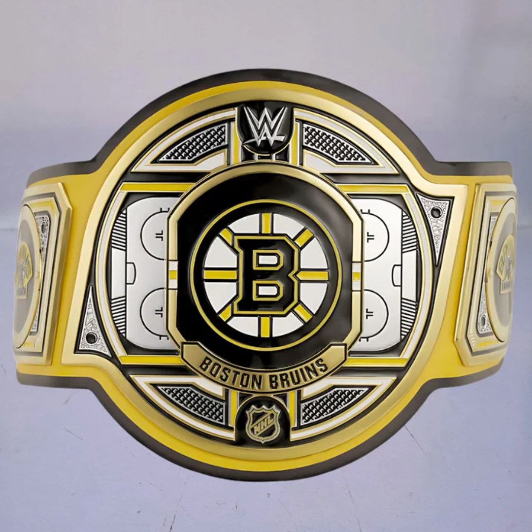 Boston Bruins WWE NHL Belt - Legacy Championship Title