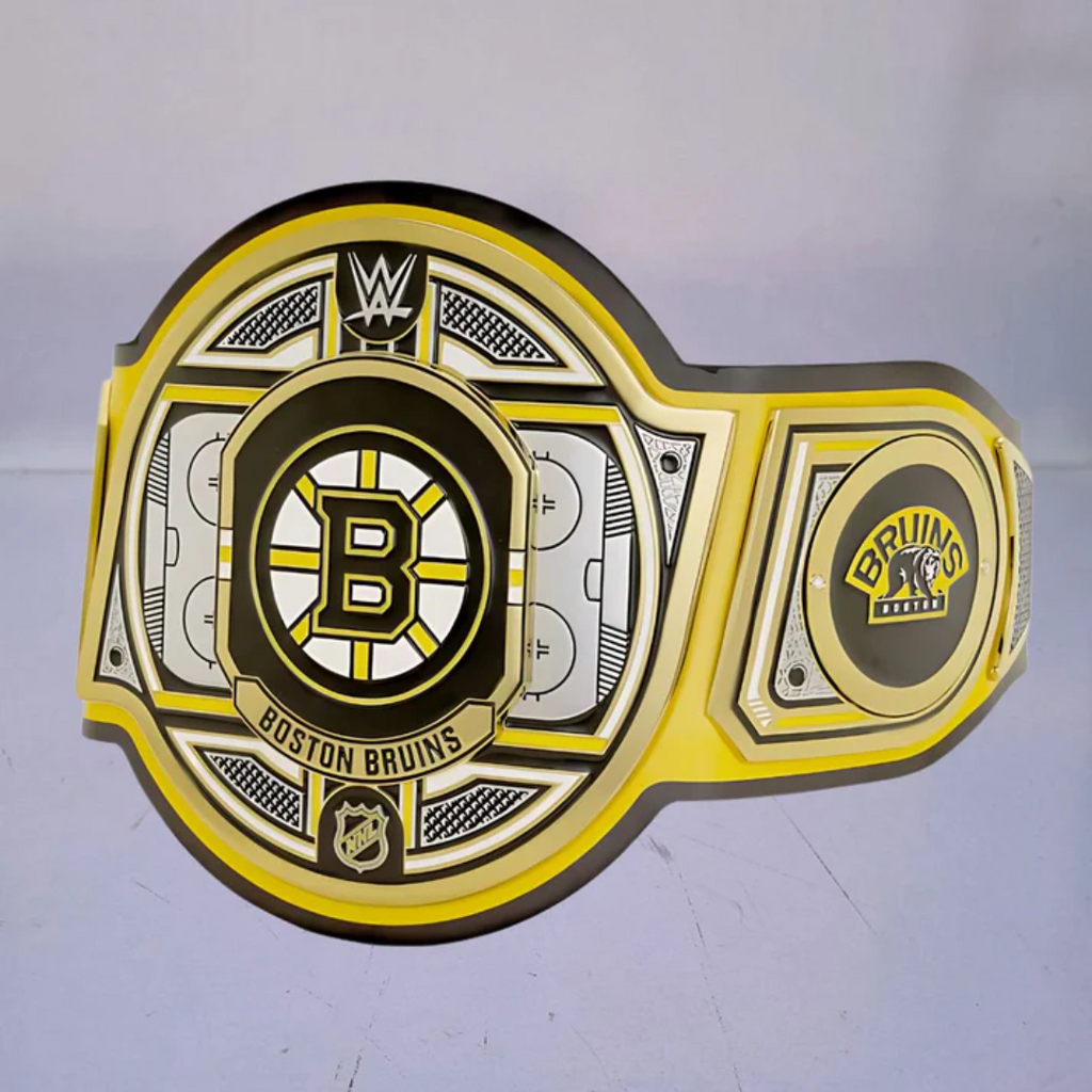 Boston Bruins WWE NHL Belt - Legacy Championship Title