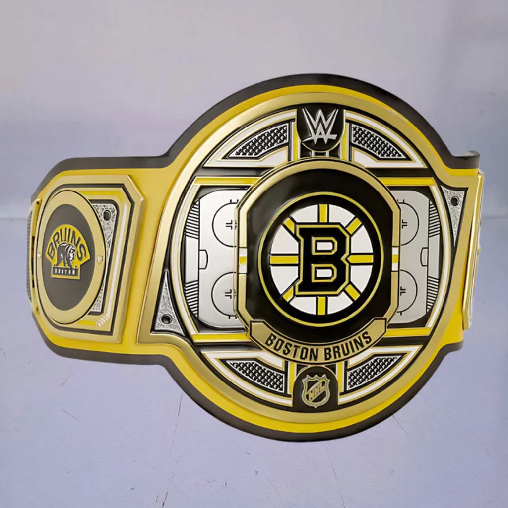 Boston Bruins WWE NHL Belt - Legacy Championship Title