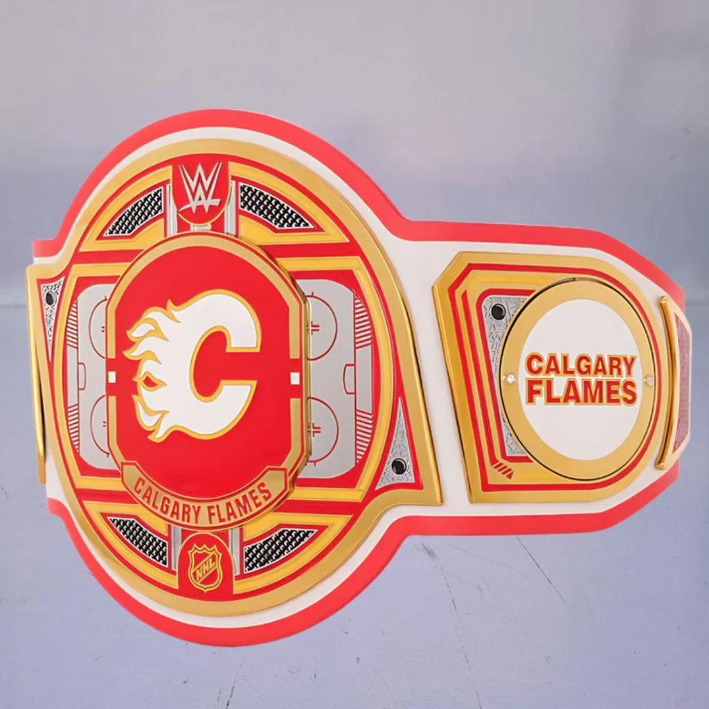 Calgary Flames WWE NHL Legacy Belt - Legacy Edition
