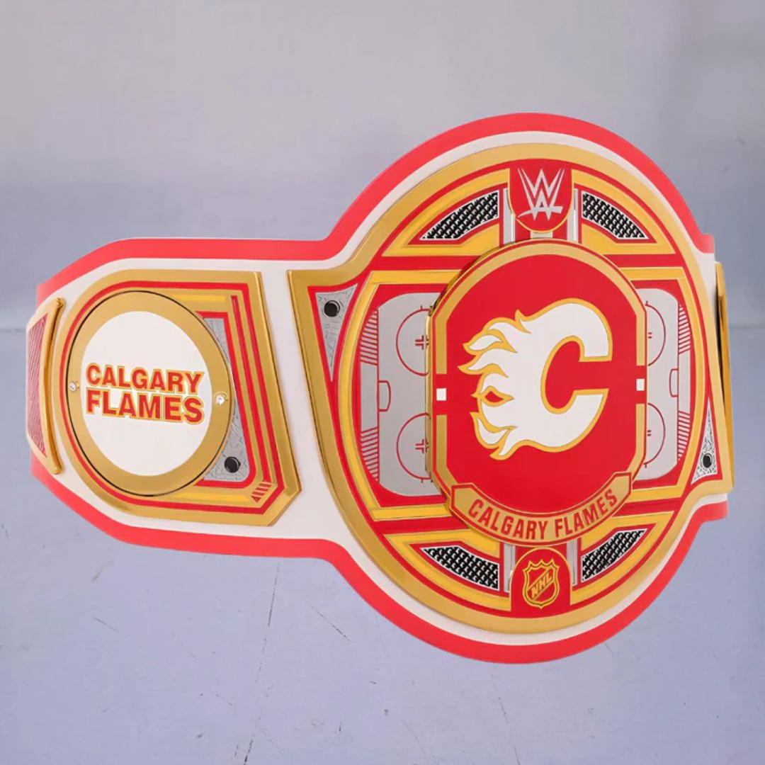 Calgary Flames WWE NHL Legacy Belt - Legacy Edition