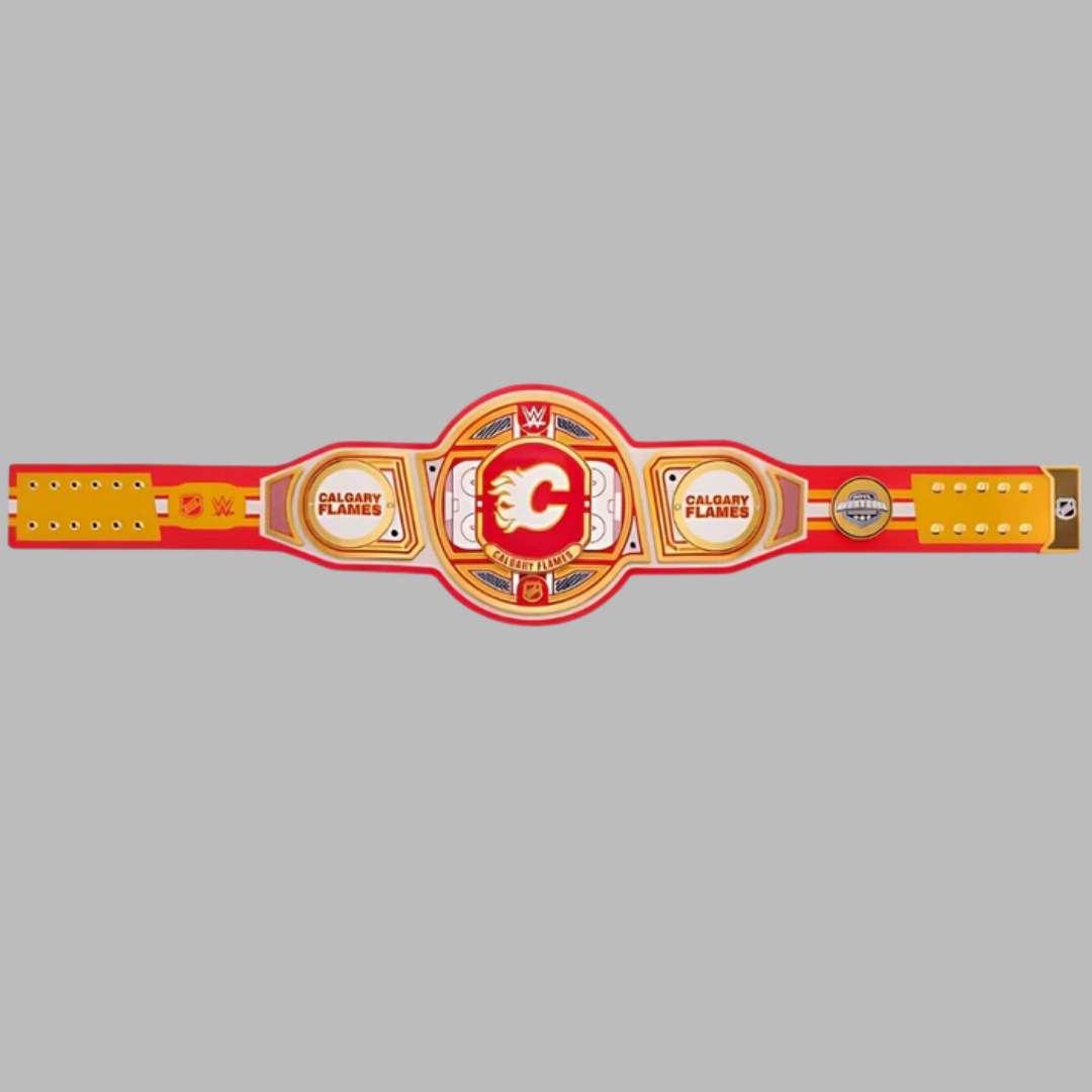 Calgary Flames WWE NHL Legacy Belt - Legacy Edition