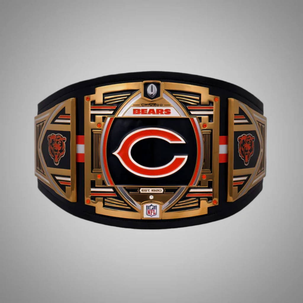 Chicago Bears Championship Belt - WWE NFL Special Edition