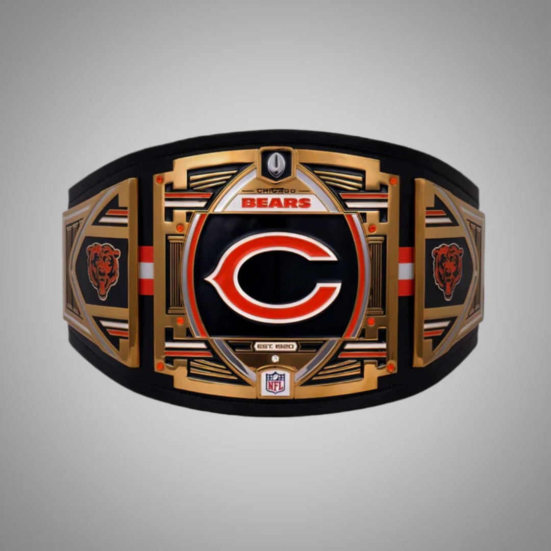 Chicago Bears Championship Belt - WWE NFL Special Edition