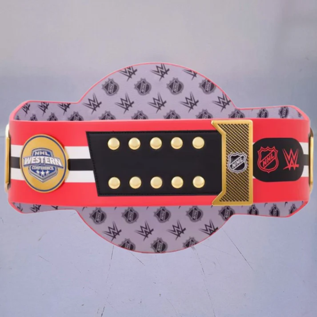 Chicago Blackhawks WWE NHL Championship Belt - Legacy Edition