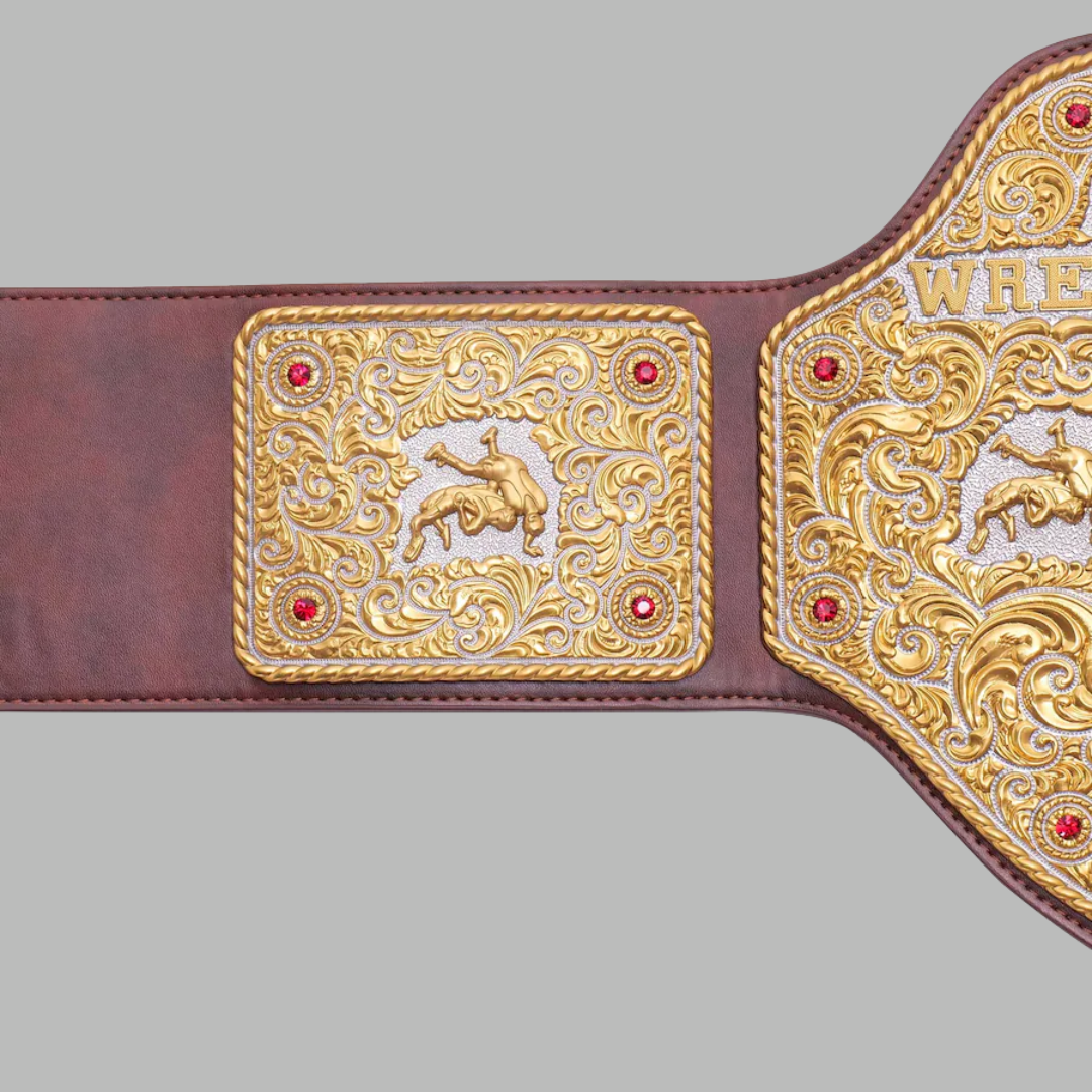 Big Gold World Heavyweight Championship Belt Classic Collector Edition