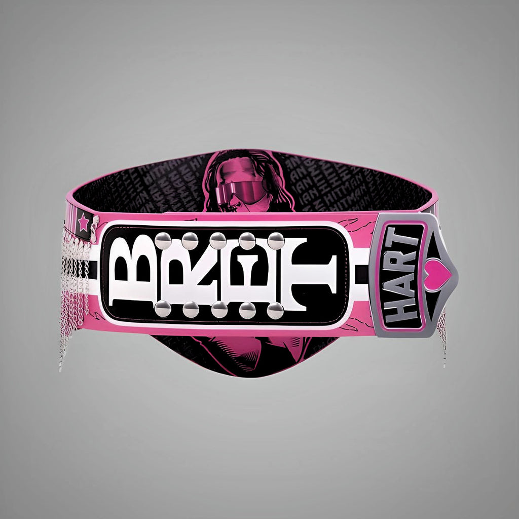 Bret Hart WWE Legacy Title paying tribute to his career achievements.